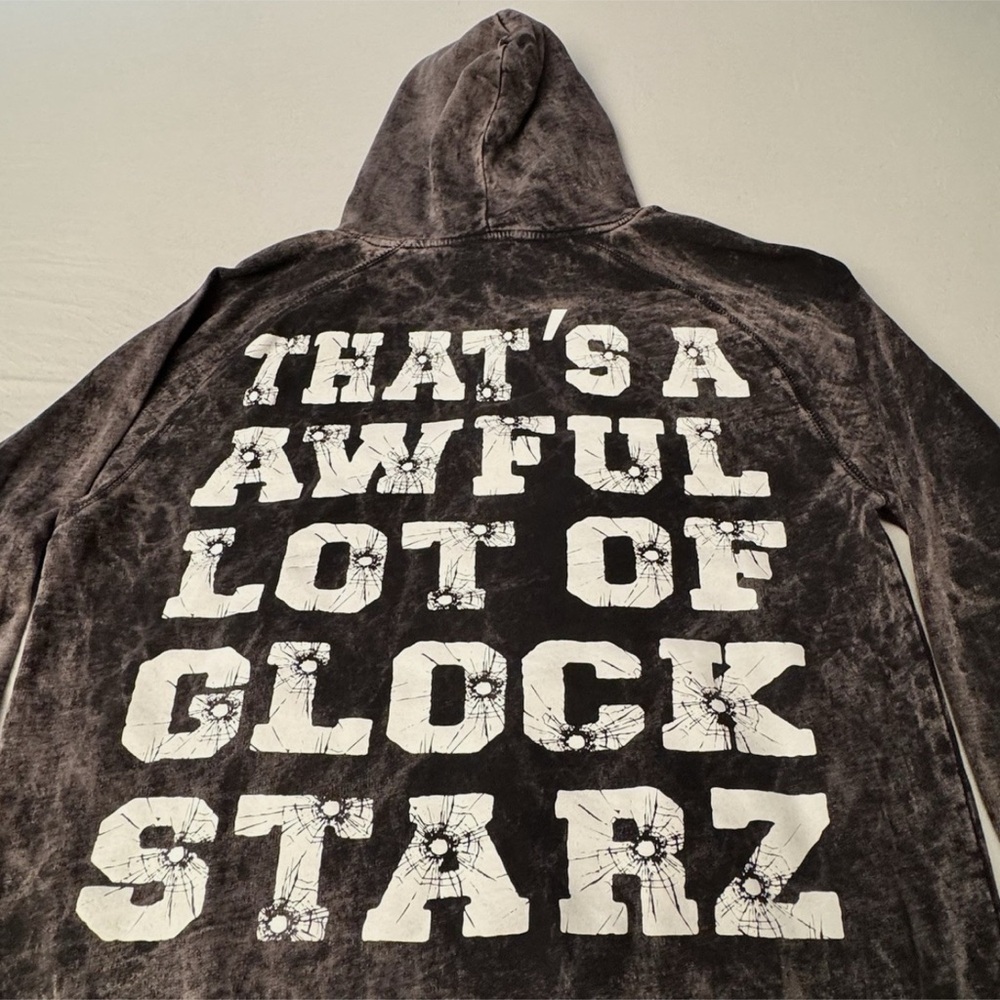 RaRE! That’s A Awful Lot of GLOCK STARZ Hoodie Size Large Cough Syrup